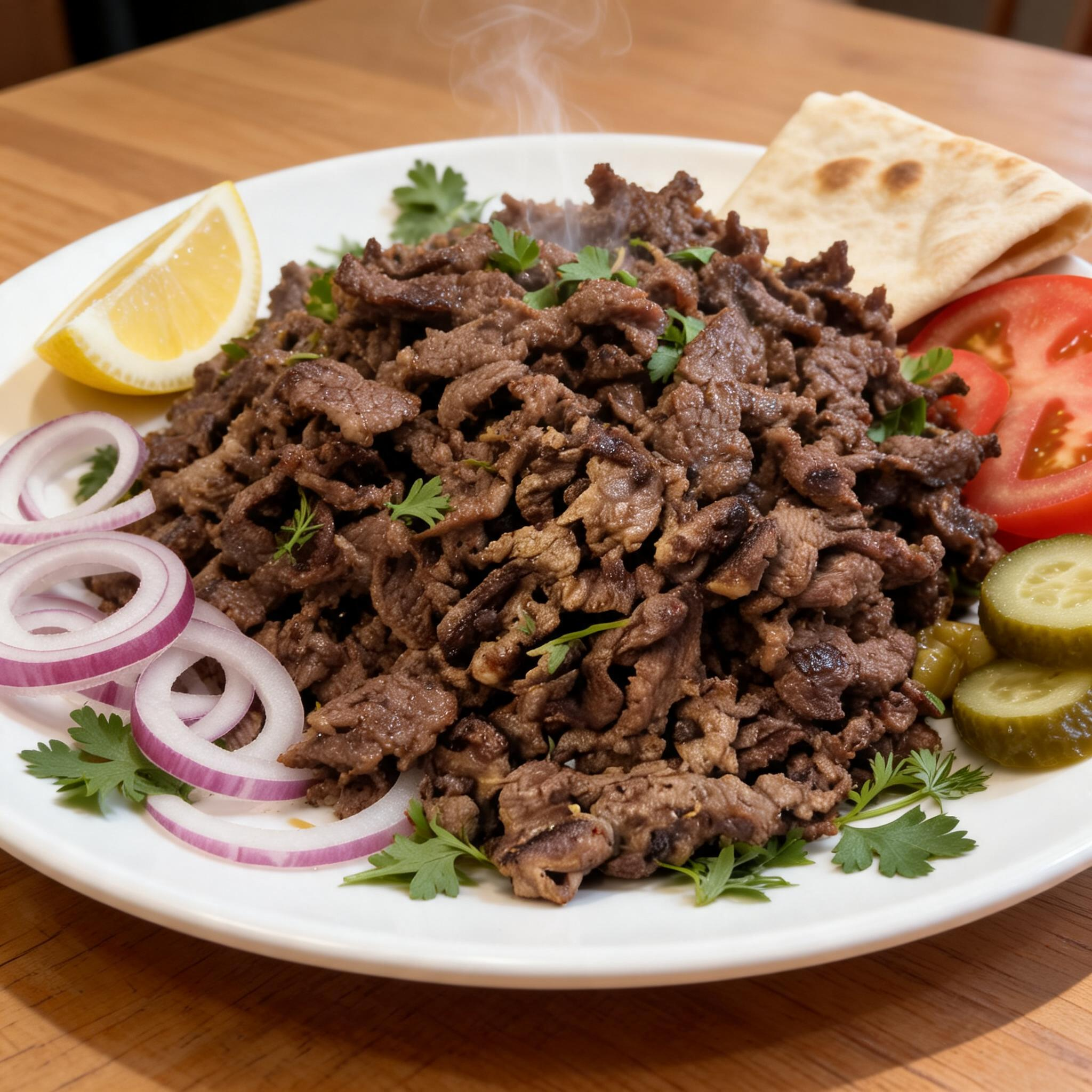 Beef Shawarma Plate